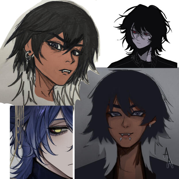 Concept Art + Moodboard