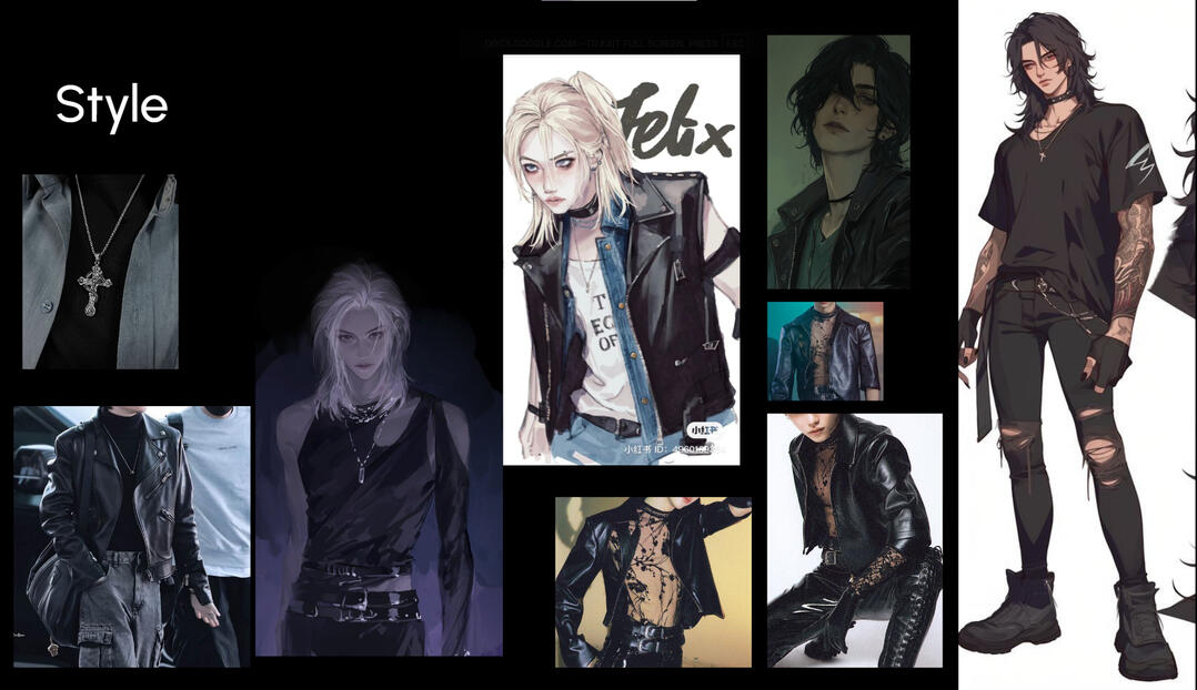 Aether's Fashion / Style (Moodboard)