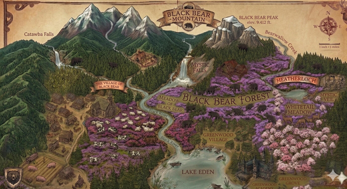 [Insert Map of Black Bear Mountain]